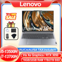 Thinkbook 16+ 2023 Laptop Intel Iris Xe/RTX 3050 i5-13500H/i7-13700H 16/32GB RAM 512/1T/2TB SSD IPS 2.5K Screen 16-inch NotebooK