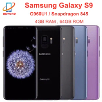 Samsung Galaxy S9 G960U G960U1 4GB RAM 64GB ROM 5.8" Octa Core 4G LTE NFC Snapdragon 845 Original