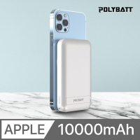 【領券折100】強強滾-POLYBATT 10000mAh 磁吸式雙孔無線行動電源 支援MagSafe