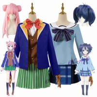 Happy Sugar Life Matsuzaka Satou Shio Koube Kobe Cosplay JK Uniform Skirt Schoolgirl School Uniform 