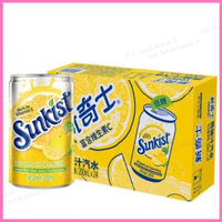 屈臣氏新奇士迷你罐西柚汁汽水飲品200ml*24罐