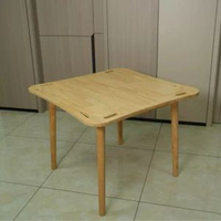 內地直送 - 适老化家具实木餐桌椅组合休闲养老院康养家用圆餐桌方桌老人