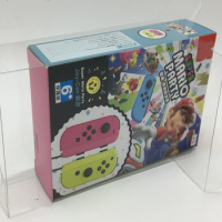 Transparent Box Protector For Nintendo Switch/NS/SUPER MARIO PARTY Hand Shank Collect Boxes TEP Game Shell Clear Display Case