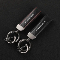 Carbon Fiber Motorcycle Keychain Holder Keyring for Honda FORZA 125 250 300 350 750 Accessories