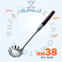 HOT SALE BUFFALO Pasta Server Stainless Steel 304 with Red Bakelite Handle 304