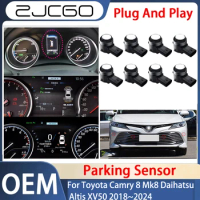 Parking Sensor Sensors Buzzer Radar Sound Alert System for Toyota Camry 8 Mk8 Daihatsu Altis XV50 2018~2024