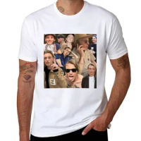 Jamie Campbell Bower collage T-Shirt hippie clothes animal prinfor boys new edition men t shirt