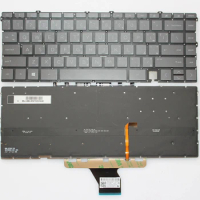 For HP Spectre X360 13-AY 15-ES 15M-ES 15T-ES 15-EU 15M-EU Arabic AR backlit Laptop keyboard
