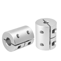 2PCS 3D Printers Parts High Precision Rigid Coupling Aluminium Alloy Shaft Coupler Screw D20L25 5x8x