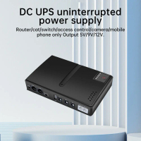 Bekalan Kuasa Sandaran DC UPS, 1018L, 5V, 9V, 12V, Untuk Telefon Penghala