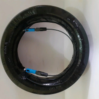 kabel fiber optic dropcore internet panjang 175m sudah terpasang fastconektor siap pakai