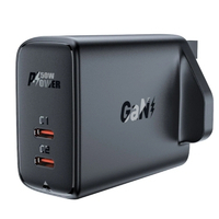 ACEFAST  A32 PD50W GaN 氮化鎵 (USB-C+USB-C) 快充雙端口充電器（英規） 黑色