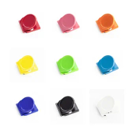 1pcs Mini Magnet Clamp Colorful Magnetic Paper Clip for Fridge File Index Photo Memo Album Tools Office School F7127