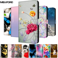 Leather Flip Cover For Honor X9A 5G Case X9 5G 4G Magnetic Wallet Book Cartoon Phone Case for Honor X9 4G X8 5G Capas Slot Bags