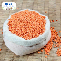 1KG Đậu Lăng Đỏ Tách Vỏ hữu cơ nhập khẩu Canada _ đậu lăng đỏ