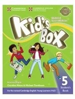 Kid's Box 5 Student's Pack Updated American English (Student's Book, Workbook and Audio CDs) 2/e Caroline Nixon and Michael Tomlinson  Cambridge