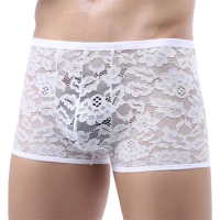 Men's Lace Thong Sex Panties Sexy Panties Transparent Men's T Pants Underwear Mens Comfort Pouch Underwear Cotton Panties Men