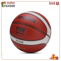 Molten basketball 7,BG4500 leather Basketballs, Sandard Basketball for Youth Women Man Balls Free ba