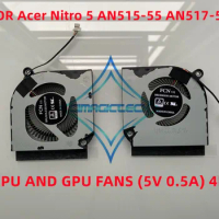 Original New For Acer Predator Helios 300 PH317-53 PH315-52 AN515-55 AN515-56 AN515-57 AN515-45 AN517-52 Laptop Cpu GPU Fan