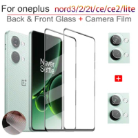 back and front Oneplus Nord 3 screen glass nord2 5g protective glass Oneplus Nord ce2 lite camera film protector One plus Nord 3 cristal for Oneplus Nord 2t 1- 3pcs mica Oneplus Nord3 sensitive screen protector
