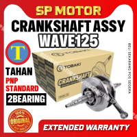 WAVE125 CRANKSHAFT ASSY STANDARD DENGAN 2 BEARING TOBAKI WAVE125 GRANSAP GRANSHAFT GRANSUP