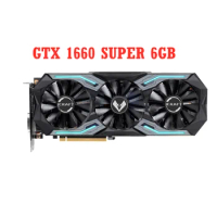 MAXSUN Original GeForce GTX 1660 SUPER iCraft 6G Graphics Card RGB Gaming Video Card GDDR6 Video Memory Nvidia 192Bit GPU