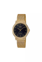 Casio Watches Men's Analog Watch MQ-24MG-1E Stainless Steel Band Gold Watch