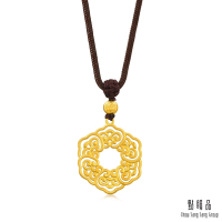 點睛品 萬事如意 黃金項鍊_計價黃金