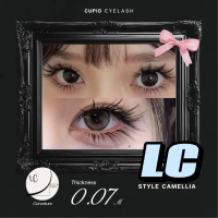 COD ขนตาจีน พร้อมส่ง ฟรีแมพ LC 0.07mm. แบบตรง
