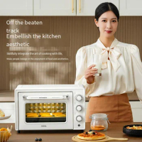 10L 20L Smart Pizza Electric Oven Kitchen 1400W Multifunctional Microwave Mini-oven Household Durable Timing Baking BBQ Bread
