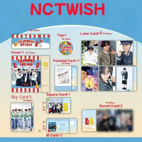 Thẻ Kaji, NCT DREAM WISH, EN H2H ILLIT KickFlip MEOVV, Hologram Laser, Thẻ Lomo Trong Suốt, PLAVE RI