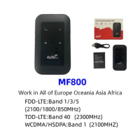 Mobile WiFi Hotspot Wireless Portable 4G LTE WiFi Router Wi-Fi Hotspot Device with SIM Card Slot for Travel , No Sim Card