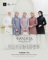 LUBI FASHION TUNIK DANDELA TERBARU ATASAN DEWASA BLOUSE/TUNIK L MINIMAL GREY