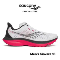 Sepatu Lari Pria SAUCONY Shoes Kinvara 16 Men's 43 White / Red