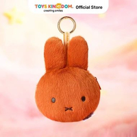 Miffy Vipo Gantungan Kunci Pouch Plush - Cokelat