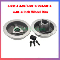 3.00-4 4.10/3.50-4 9x3.50-4 4.10-4 Inch Aluminum Alloy Wheel Rims Hub for MIni Motorcycle Electric Scooter Gas Scooter ATV