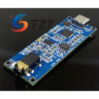TZT Finished Audio Decoder Board ES9038 Headphone Amplifier Module Type-C to 3.5mm DSD Lossless DAC for Cellphone