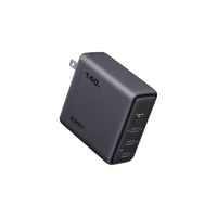 【AUKEY】AUKEY Comet Mix 3 140W PA-C6 Type-C 氮化鎵 四孔 PD 快充充電器(超大瓦數 全新設計)