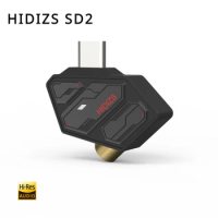 HIDIZS SD2 HiFi Audio Amplifier &amp; DAC Multi-Purpose Dongle DAC ES9270 128DSD Decoding Type-C to 3.5mm Adapter PCM 32Bit 384kHz
