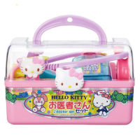 小禮堂 Hello Kitty 扮家家酒玩具組《粉.小提盒.醫生用品》適合3歲以上孩童