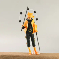 25.5cm Ichiban Kuji Naruto Shippuden Uchiha Sasuke Hatake Kakashi Namikaze Minato Action Figure Anime Model Toys