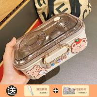 不鏽鋼飯盒 304不銹鋼保溫飯盒超長保溫便當盒日式學生上班族帶飯午餐盒分格【KL5143】