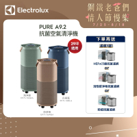 Electrolux 伊萊克斯 高效能抗菌空氣清淨機 EP71-76BLA 76GRA 76WBA(Pure A9.2 三色任選 29坪內適用)