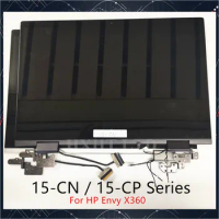 Original 15.6" For HP Envy X360 15-CN 15-CP LCD Screen 15m-cn 15t-cn 15m-cp 15z-cp Touch Display FHD UHD Silver Black Tested