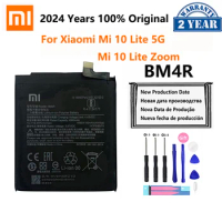 2024 Years Xiao mi Original BM4R 4160mAh Replacement Phone Battery For Xiaomi Mi 10 Lite 10Lite 5G Zoom Batteries Bateria