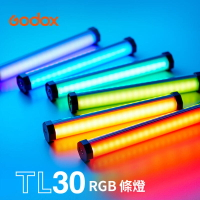 神牛 GODOX【TL30 單燈組 磁吸式 RGB 條燈】持續燈 燈條 燈棒 RGB全彩 公司貨【中壢-水世界】