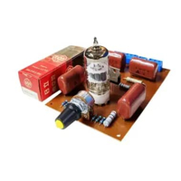 Kit preamp tabung tube 4R-HH2 line stage stereo pre amplifier 6BQ7 ECC81