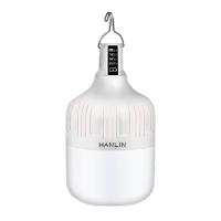 HANLIN-防水USB充電燈泡-電量顯示