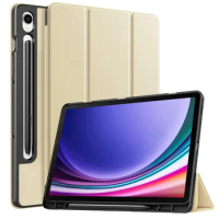 Case for All-New Samsung Galaxy Tab S9 2023,Slim Stand Protective Cover with S Pen Holder for Galaxy Tab S9 Plus 12.4 inch Tablt