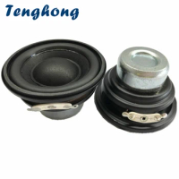 Tenghong 2pcs 2 Inch Mini Subwoofer 52MM 20 Core Bluetooth Speakers 4/8Ohm 10W Portable Audio Bass Speaker For Robot Loudspeaker